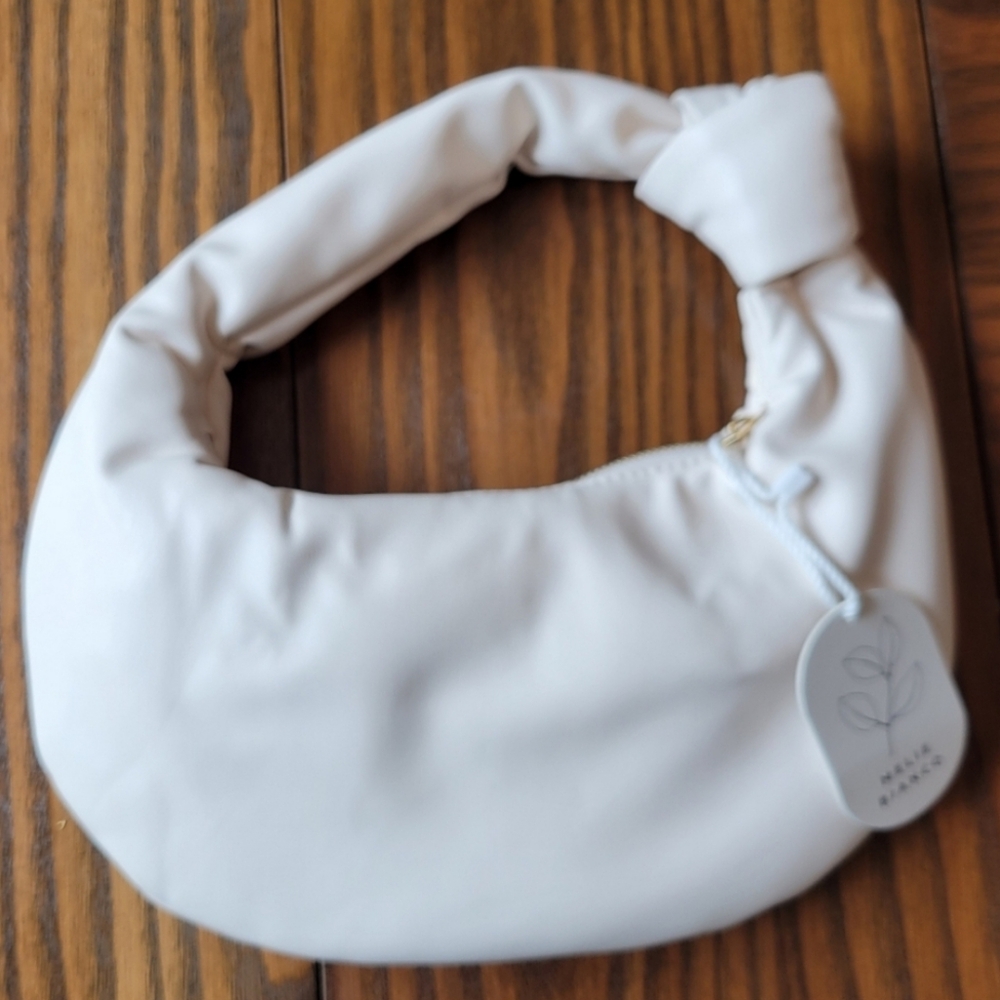 **NEW** MELIE BIANCO White Hobo Shoulder Bag